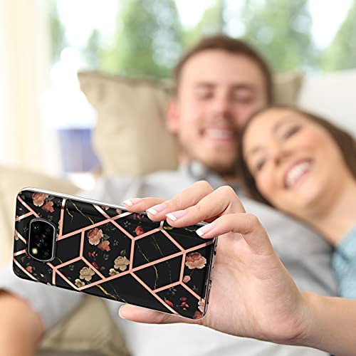 EuCase Cover per Xiaomi Poco X3 NFC Elegante Marmo...