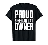 Photo Gallery proud siberian cat owner maglietta Photo Gallery proud siberian cat owner maglietta