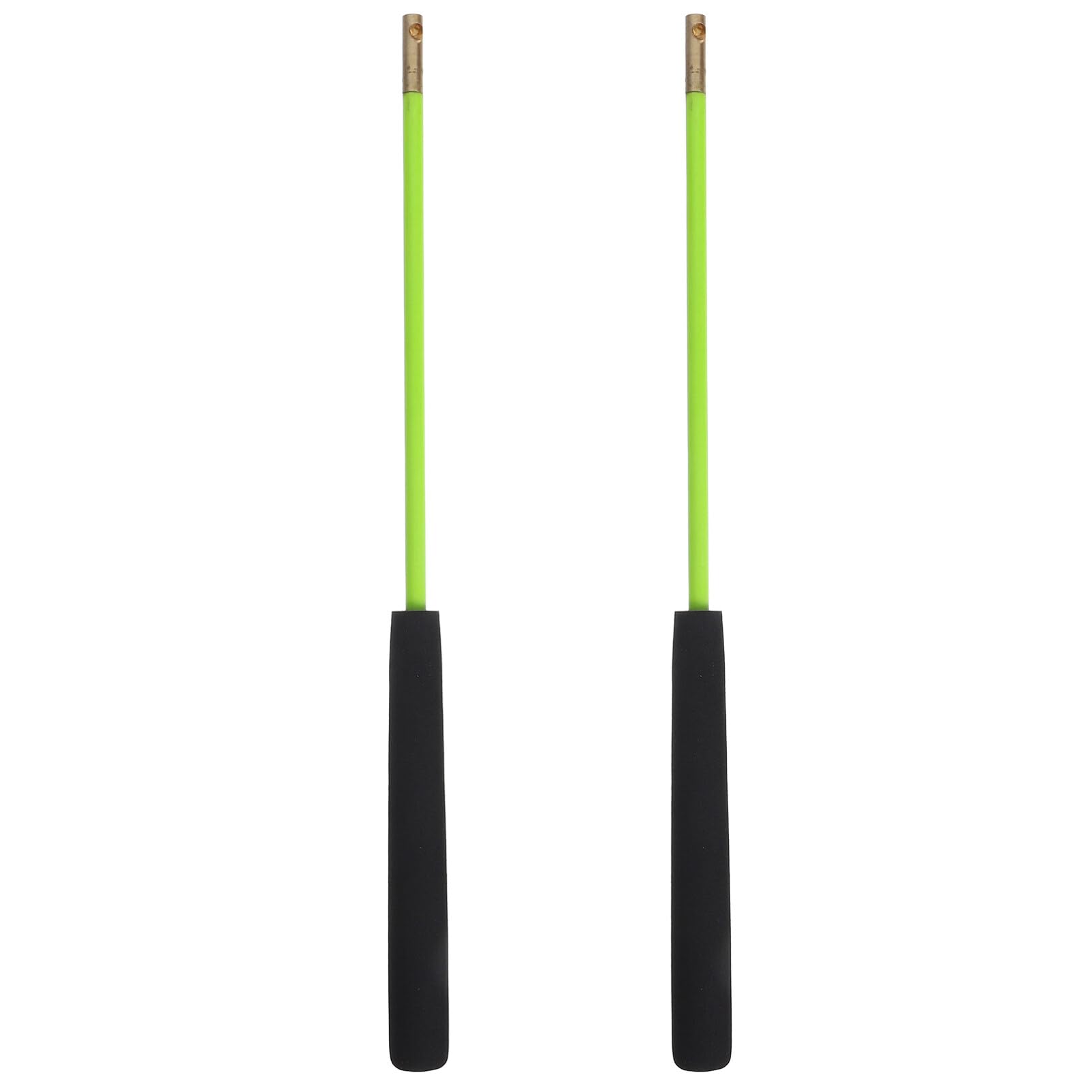 Happyyami 2pcs Chinese Yoyo Diabolo Sticks Diabolo Handsticks for Yoyo Diabolo Playing Light Green