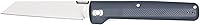 Vista 1 de Gerber Gear Pledge Pocket Knife with Pocket Clip - 3.7" Full Panel Plain Edge Blade Folding Knife - EDC Gear and Equipment Azul (Urban)