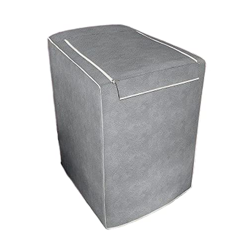 Capa Para Máquina De Lavar Roupas Adomes M3002 Tampa Com Zíper 10 A 11,5 Kg > CINZA > UNICA