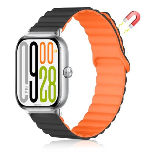 [LuFiYa] �����o���h Xiaomi (�V���I�~) Redmi Watch 6 / Redmi Watch 5 / 4 �Ή� �V���R�� �����o���h �V���I�~�X�}�[�g�E�H�b�`���v�x���g �����o�b�N�� �X�g���b�v �V���R�� �����x���g (�u���b�N/�I����