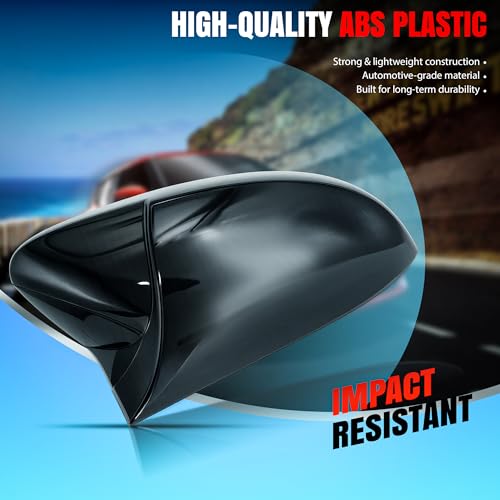 OTOROYS Batman Style Side Mirror Cover for Tata Punch Pack of 1 - Image 3