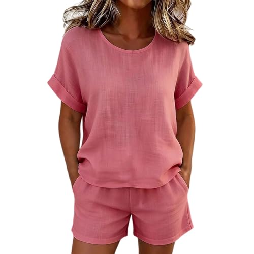Ensemble respirant femme coton contre la chaleur d'été