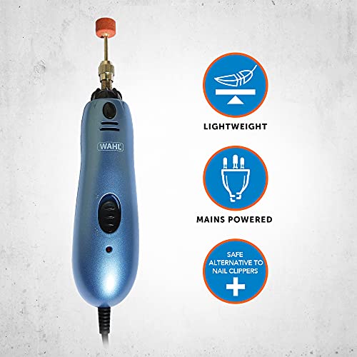 Wahl Dog Nail Grinder/File for Pets, Mains Powered, Clear, 1 Count (Pack of 1) - Image 3