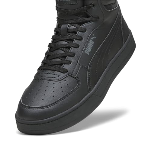 PUMA Baskets Unisexes Caven 2, Pointure 39, Noir, Gris foncé Froid, 44.5 EU