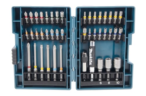 Coffret d'embout de vissage pour visseuse Ă chocs (43 pcs) - MAKITA B-55697