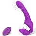 Vibrating Strapless Strap on Dildo Vibrator Sex Toys - Adorime Silicone Rechargeable Remote Control Female Clitoris Stimulate Adult Gal Pal G-Spot Massager for Lesbian and Women