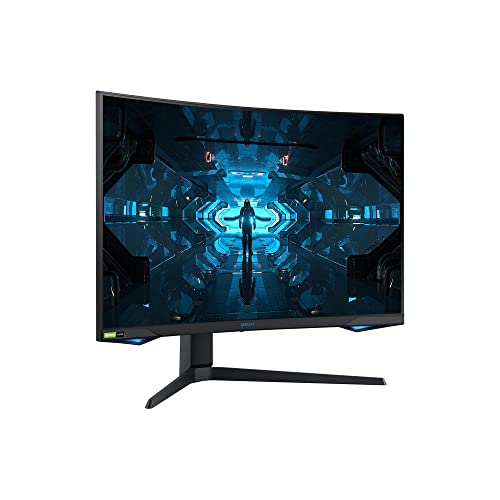 SAMSUNG ODYSSEY G7 32'' Ecran PC Gaming Incurvé 1000R, Dalle VA 32', Résolution WQHD (2560 x 1440), 240 Hz, 1ms, GSYNC Compatible, AMD FreeSync Premium Pro, HDR600, Noir