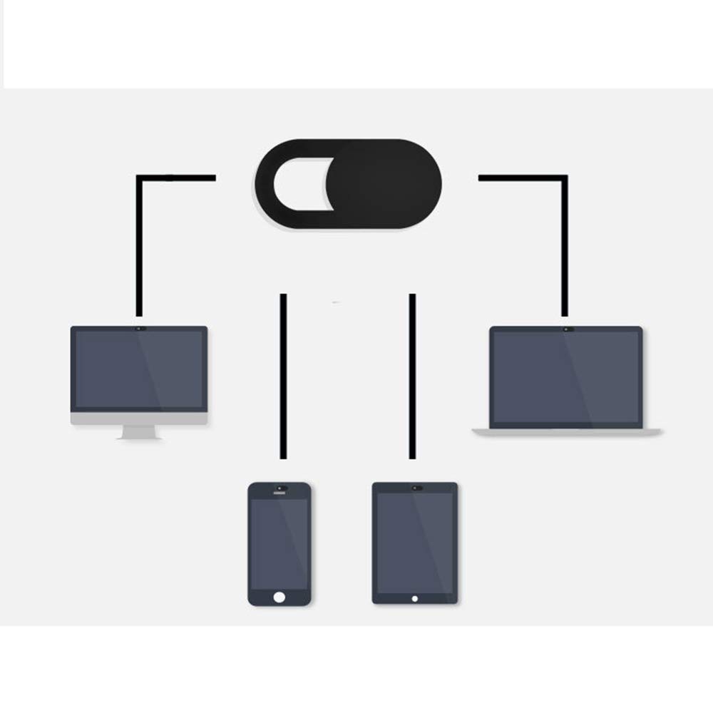 6 Cover Privacy Per Webcam Con Motivo Gatto - Scorrevole, Ultra Sottile, Adesiva Per Laptop E Smartphone - Foto 11