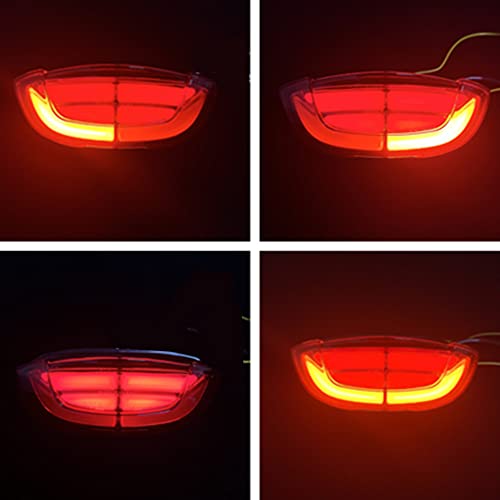 GOODELY LED Tail Lights Turn Signal Integrated Compatible With CB650R CBR650R CB300R CB150R CB 650R 2019-2024,CBR 650R 2019-2024,CB 300R 2019-2024,CB150R 2019-2024 (Smoke)