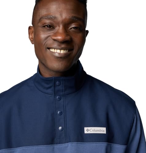 Image of Columbia Men's Pitchstone Overlay Half Snap