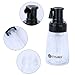 STYLANCE Barber Powder Bottle Spray, Powder Puffer Bottle for Applying Talc, Empty Portable Travel Cosmetics Container, Refillable Hair Fiber Applicator for Hair Salon, Home, Beauty,180ml
