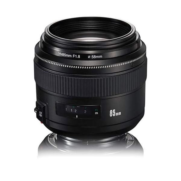 YONGNUO YN Standard-Teleobjektiv für DSLR-Kameras, Festbrennweite, 85 mm, F1.8, AF/MF, für Canon EF-Bajonett – Bild 5