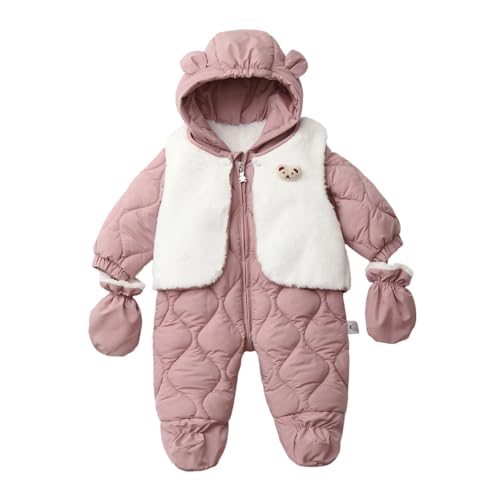 Manteaux rompers nouveau-né polaire pour protéger bébé du froid et de l'humidité