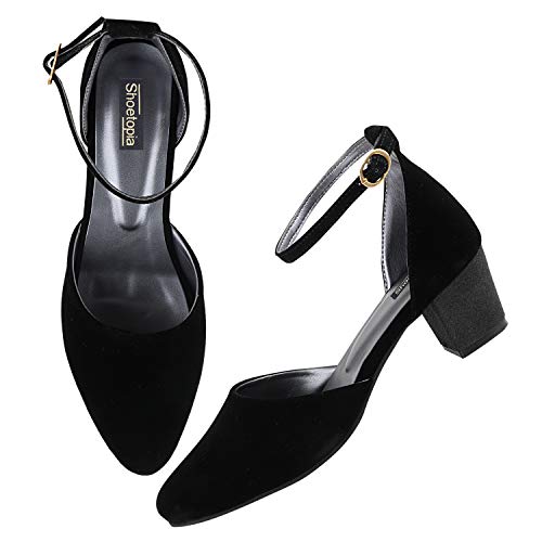 Image of Do Bhai Women Material Suede Stylish Pointed Toe Fashion Heel Sandal - Belly-J2