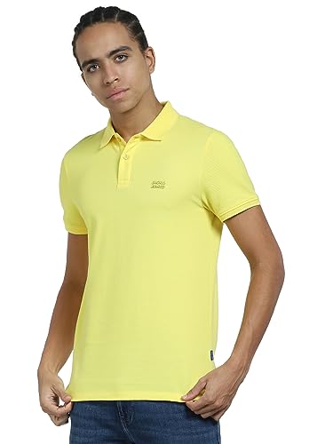 Image of Jack & Jones Men Cotton Slim Fit T-Shirt