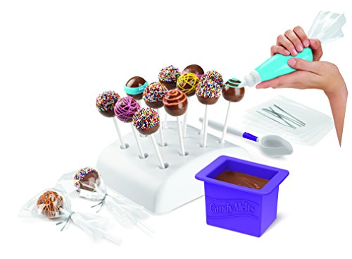 Wilton Candy Melts Dip-N-Decorate Candy Making Tools And Cake Pop Decorating Kit, 49-Piece #TOP4