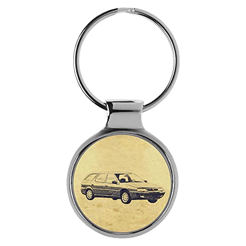 KIESENBERG 3D Porte-clés Cadeau pour Citroen Xantia Maintenance du modèle II Break Fan A-5572