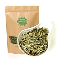 GOARTEA 250g (8.8 Oz) Premium West Lake Xihu Long Jing Longjing Grüner Tee Dragon Well Spring Loose Leaf Chinese Green Tea Grüntee