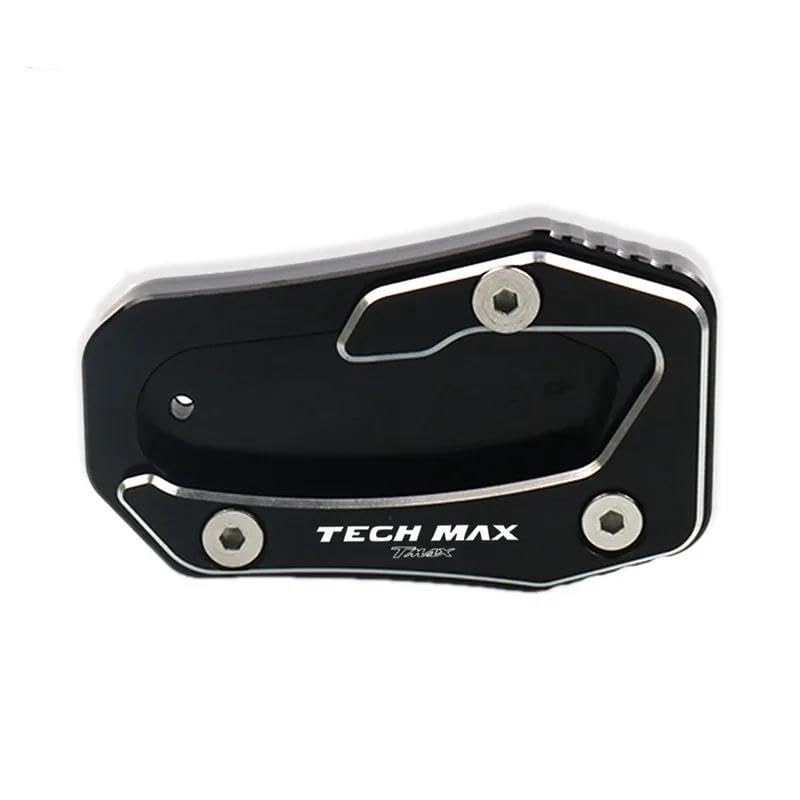 Extension de béquille Yamaha Tmax 560 CNC noir élargisseur support
