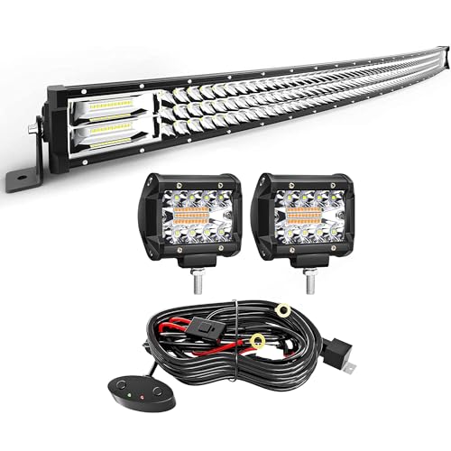 TURBO SII 50Inch 684W Curved Tri-Row LED