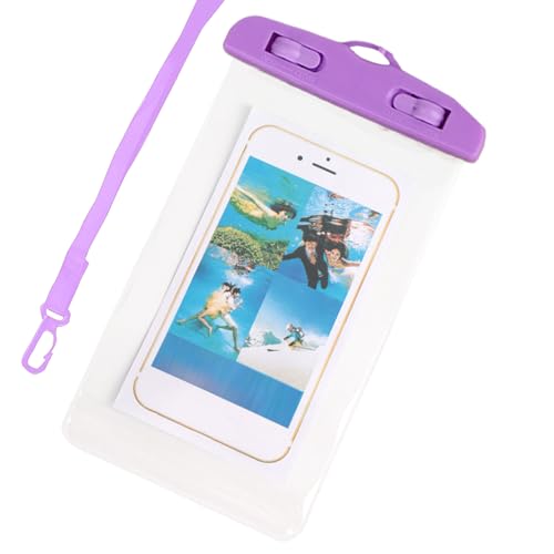 Genérico Impermeable para Teléfono - Transparente De Teléfono con Pantalla Táctil - Estanca para Celular En Agua,para Natación Ciclismo Kayak Vacaciones Acampada Buceo Viaje