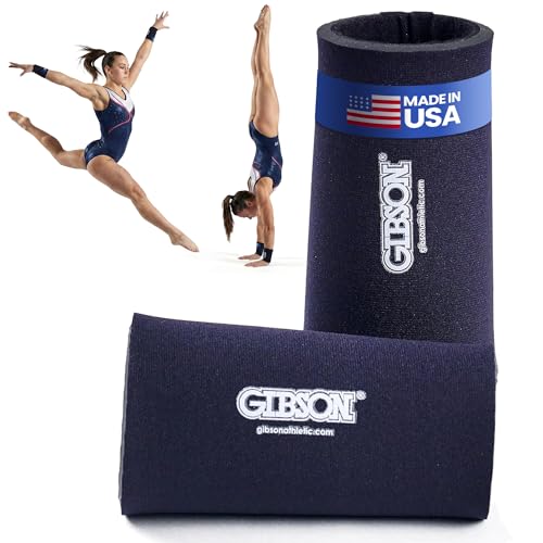 Gibson Athletic Wrist Saver Neoprene Wristband Black Medium