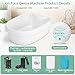 VnioLife Ionic Foot Bath Detox Machine, Ion Foot Detox Spa for Home Use Beauty Salon Beauty SPA Club with 100 Liners, Zipper Carrying Bag | Detoxifying & Convenient
