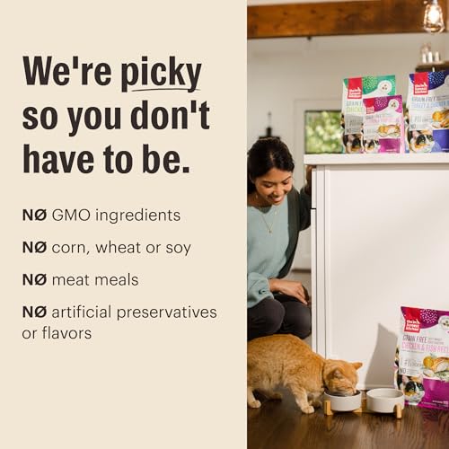Image of The Honest Kitchen Human Grade Whole Food Clusters Grain Free Chicken & Fish Dry Cat Food, 10 lb Bag