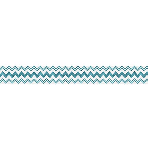 Plage Cenefa Adhesiva RORVIK, Vinilo, Azul, 300cm x 5cm Cover