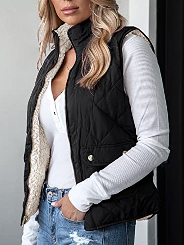 Mejores review On-line Chaleco pelo negro Top diez. 17 Imagen adicional