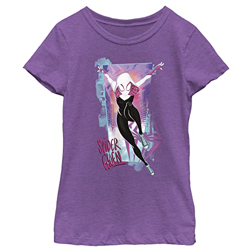 Girl's Spider-Man: Across The Spider-Verse Spider Gwen Poster T-Shirt