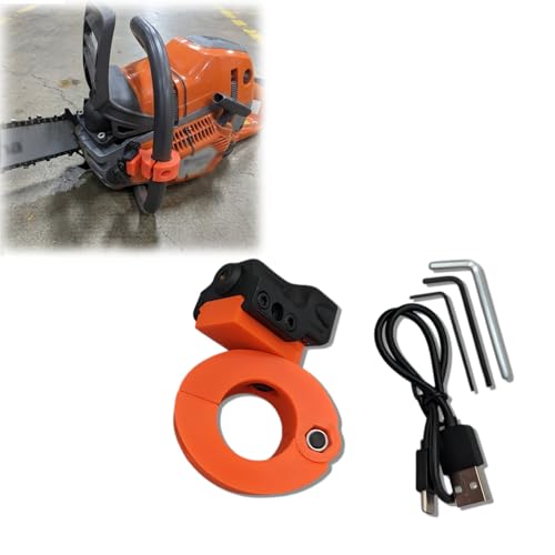mkiqvix Laser Measuring Device Chainsaw Firewood Measuring Tool, Adjustable Wood Log Measuring Guide for Accurate Cuts,Portable Log Cutting Helper for Outdoor Use