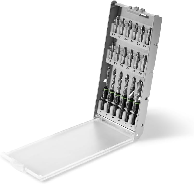 577395 18-Piece Stubby Drill Bit Cassette BKS SYS3 D3-8 K CE/W