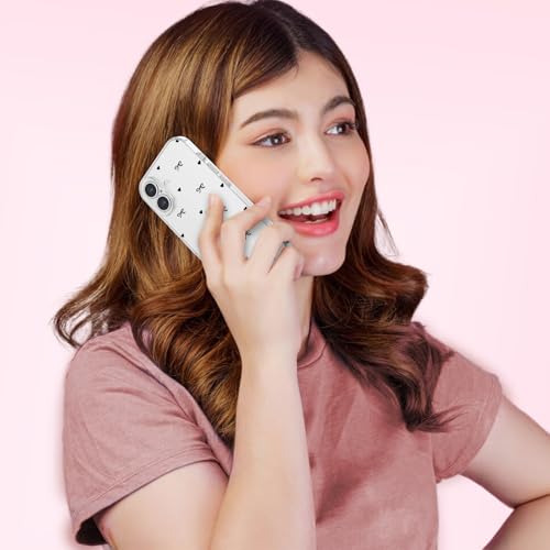Coque iPhone 16 esthétique fine et transparente anti-rayures fille