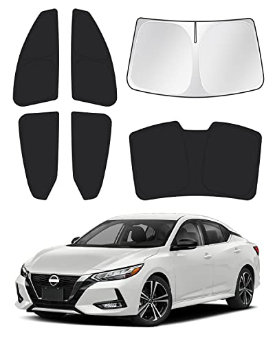 Canvcle Sunshade for 2020-2025 2026 Nissan Sentra Windshield Sun Shade Side Rear Window Shade Cover...