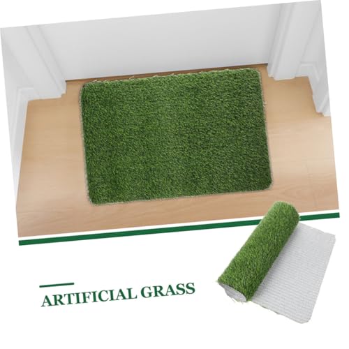 Tapis de sol extérieur drainage efficace Toddmomy avec pelouse synthétique durable
