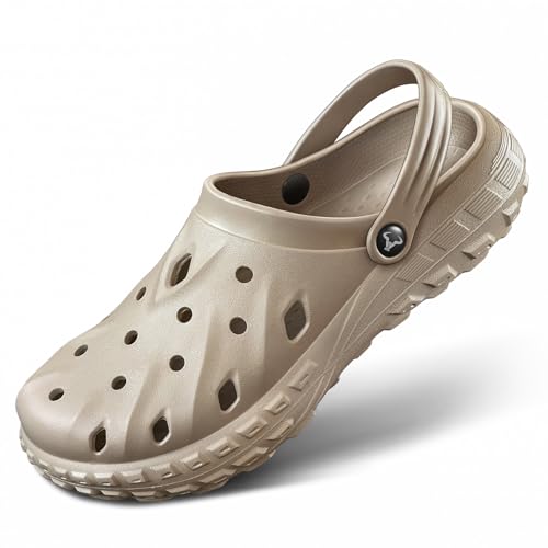 KEMISANT Men Clogs-Comfortable Mules Sandals Watershoes for Men Women Cushioned Footbed Arch Support-Lightweight EVA