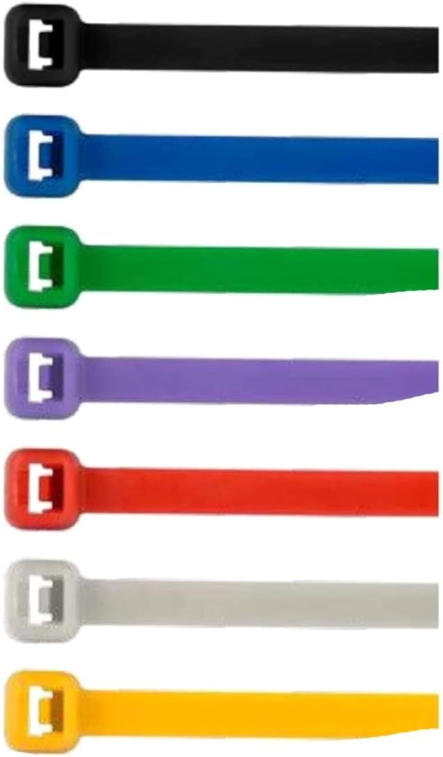 GG Grand General 63032 x3/16" Zip Tie (15” Long Green Nylon Cable)