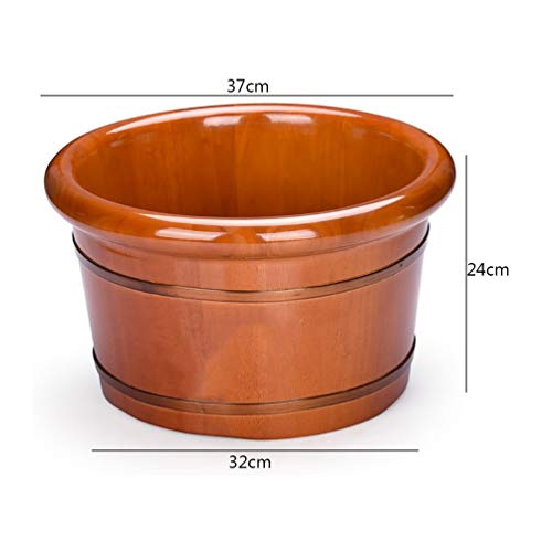 Spa de pies de madera para baño y pedicura miniatura 4