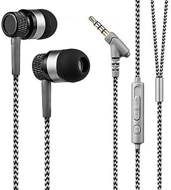 3.5mm Stereo Handsfree in-Ear Headphones Deep Bass Headset with Microphone for Smartphones
