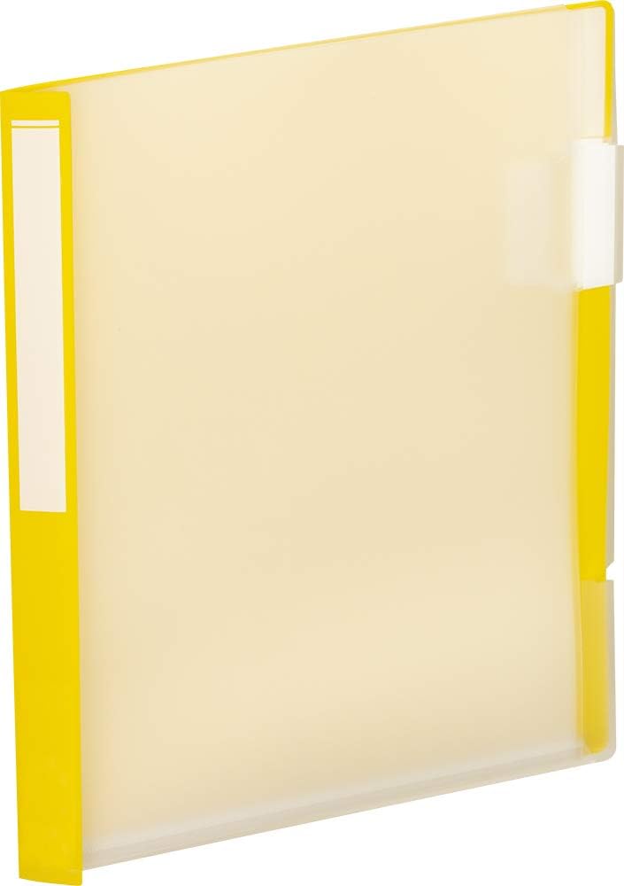 Nakabayashi CH7031Y Matomel Holder, Side Index, Pack of 5, A4, Yellow