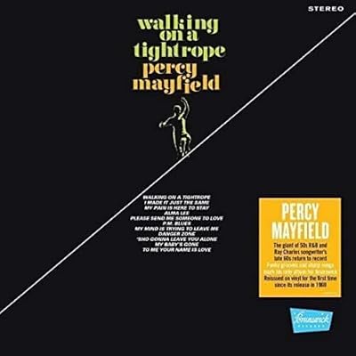 Portada del vinilo Walking on a Tightrope de Percy Mayfield