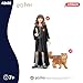 Schleich Harry Potter - Hermonie and Crookshanks Cat Figurines - 2 PC Harry Potter Set - Wizarding World Collectible Figures for Kids and Adults - Toys for Ages 6+ | 42635