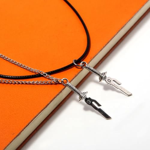 Image of Inverted Spear Necklace Locket | Jujutsu Kaisen Anime Pendant Chain for Men & Women | Stylish Cosplay Gift Accessory