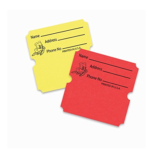 Muncie Novelty Company - Blue Blank Double Roll Raffle Tickets, 2000 Sets #TOP1