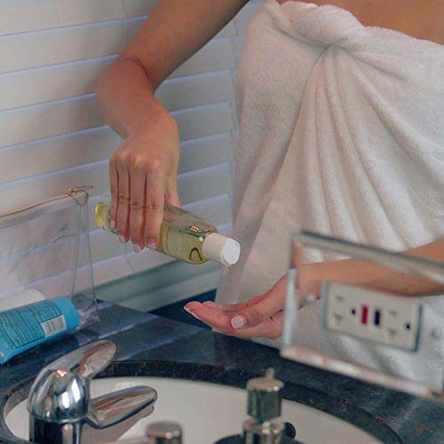 Natural Cleansing Oil And Makeup Remover By Vera Botanics. Only 4 Ingredients. Gentle Daily Oil Cleanser For A Deep Face Wash. Remove Any Makeup. For All Skin Types. Eliminate Clogged Pores Blackheads #TOP2