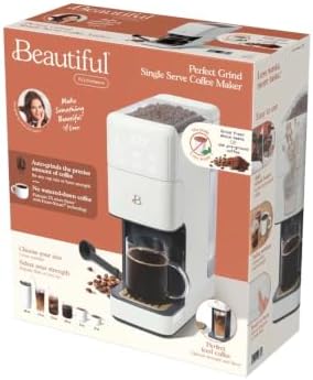 Beautiful Programmable Single Serve Coffee Maker with Built-In Grinder - 1
