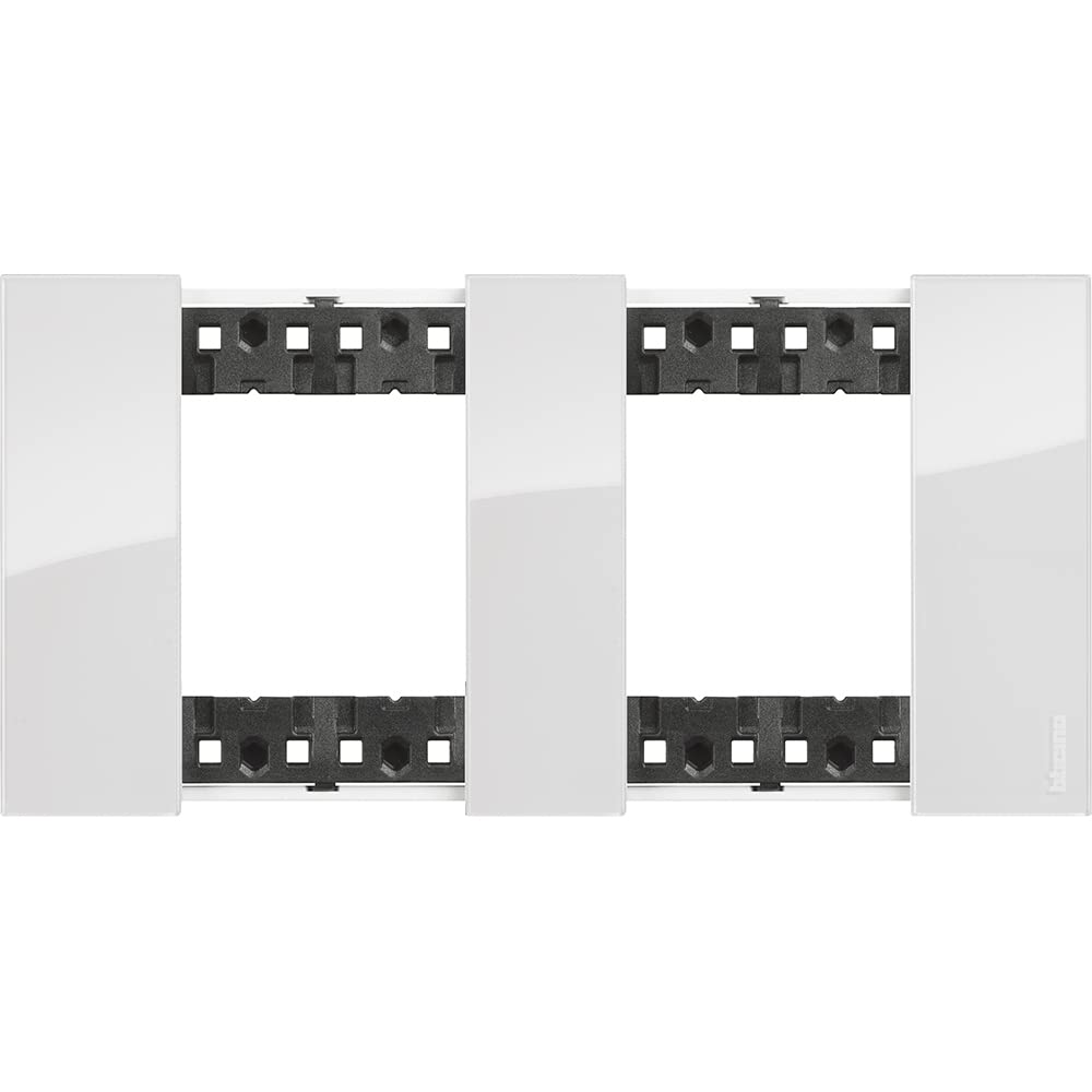 Legrand KA4802M2DW plaque de commutation haut de gamme pour interrupteur et obturateur